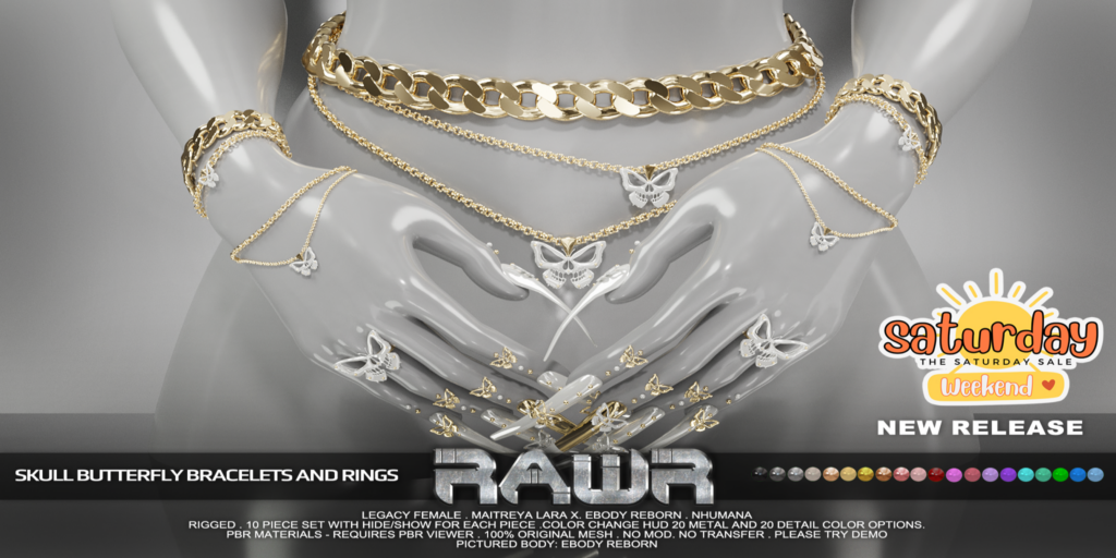 Skull Butterfly Necklaces - Legacy/MaitreyaX/Nhumana/Reborn	&lt;a href=&quot;http://maps.secondlife.com/secondlife/RAWR/62/141/21&quot; target=&quot;_blank&quot;&gt;Teleport&lt;/a&gt;