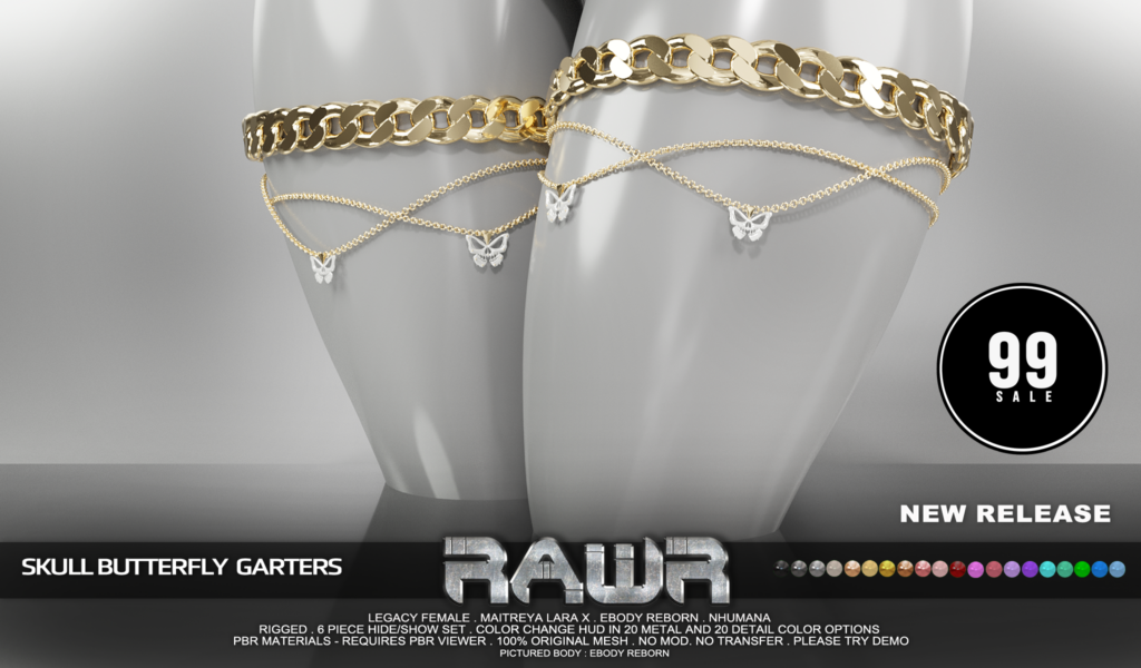 Skull Butterfly Garters - Legacy/MaitreyaX/Nhumana/Reborn	&lt;a href=&quot;http://maps.secondlife.com/secondlife/RAWR/62/141/21&quot; target=&quot;_blank&quot;&gt;Teleport&lt;/a&gt;