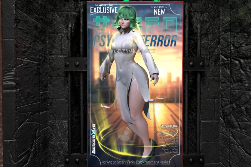 Psychic Terror Dress - Legacy/Reborn/+mods, L$399 each/L$1199 FP