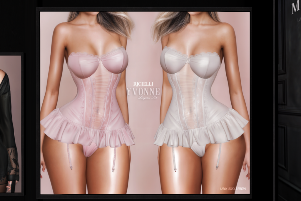 Yvonne Lingerie Set - Legacy/MaitreyaX/Reborn, L$298 each/L$1198 FP