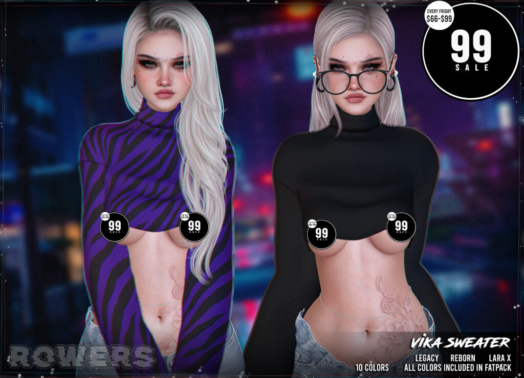 Vika Sweater - Legacy/MaitreyaX/Reborn	&lt;a href=&quot;http://maps.secondlife.com/secondlife/Rosehaven/196/127/2501&quot; target=&quot;_blank&quot;&gt;Teleport&lt;/a&gt;