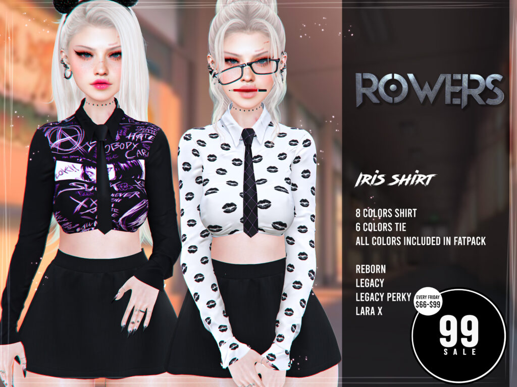 Iris Shirt - Legacy/MaitreyaX/Reborn/+mods	&lt;a href=&quot;http://maps.secondlife.com/secondlife/Rosehaven/196/127/2501&quot; target=&quot;_blank&quot;&gt;Teleport&lt;/a&gt;