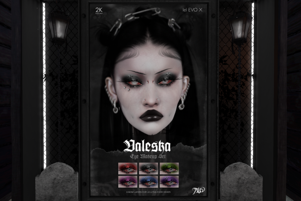 Valeska Eye Makeup - EvoX, L$285