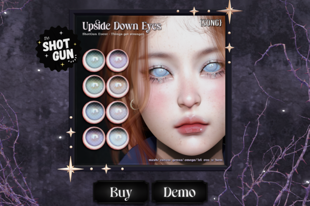 Upside Down Eyes - BOM/Catwa/EvoX/Genus/Mesh/Omega, L$550