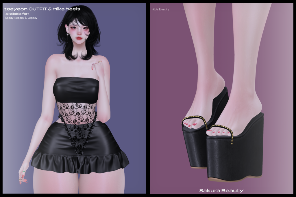 Taeyeon Dress - Legacy/Reborn | Mika Heels - Legacy/Reborn	&lt;a href=&quot;http://maps.secondlife.com/secondlife/Janni/223/102/2057&quot; target=&quot;_blank&quot;&gt;Teleport&lt;/a&gt;
