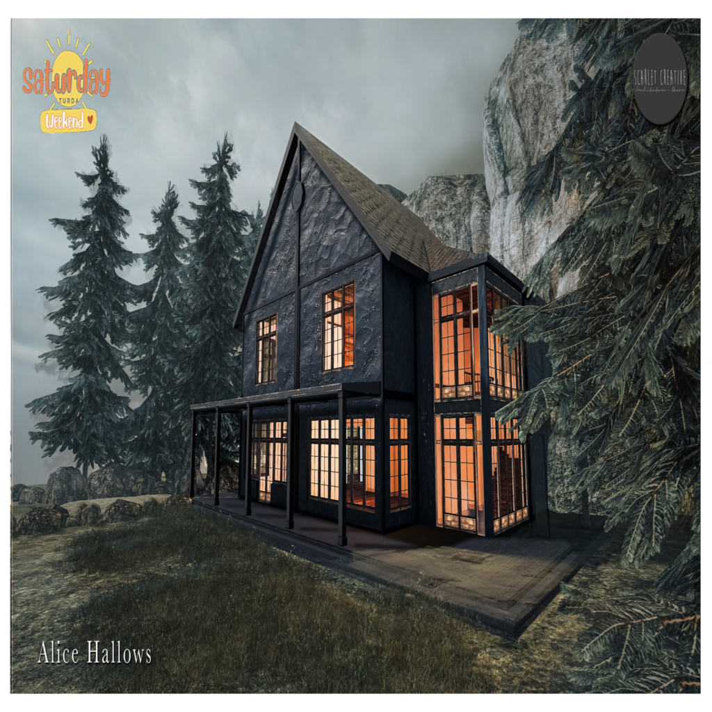 Alice Hallows	&lt;a href=&quot;http://maps.secondlife.com/secondlife/Scarlet%20Creative/66/64/22&quot; target=&quot;_blank&quot;&gt;Teleport&lt;/a&gt;