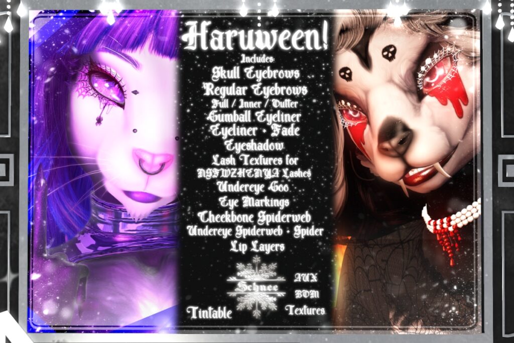 Haruween Cosmetics - August Haru Hare, L$450 FP