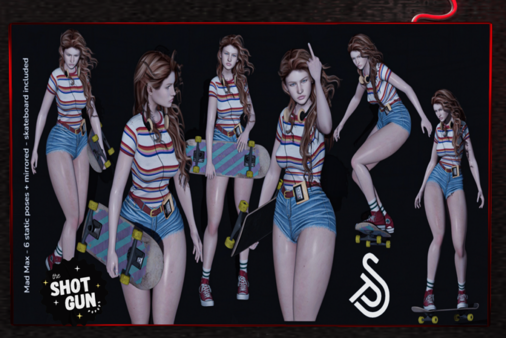 Mad Max Poses &amp; Props, L$450