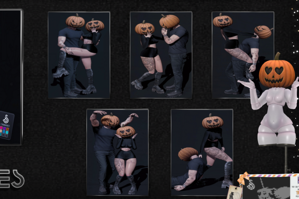Jack &amp; Jill Poses, L$200 each/L$550 FP
