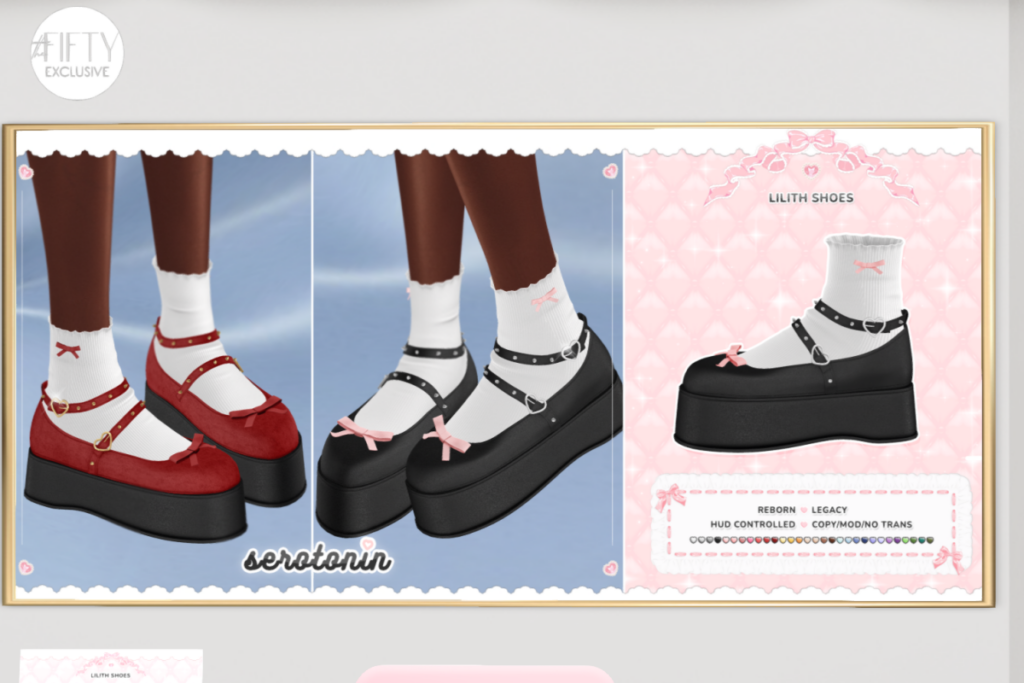 Lilith Shoes - Legacy/Reborn, L$399