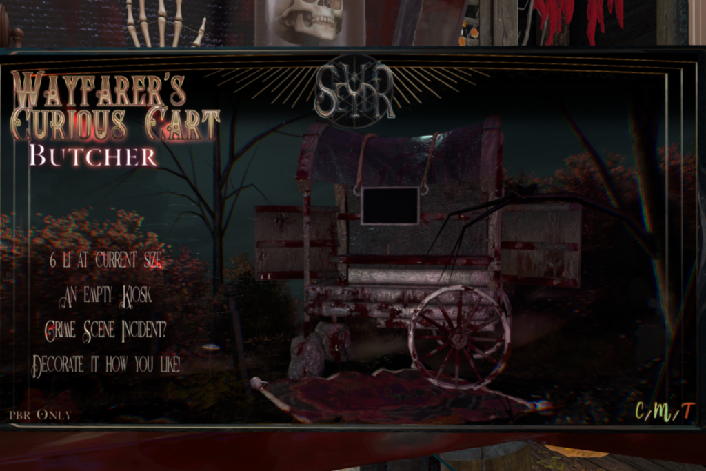 Wayfarer&#039;s Curious Cart - Butcher, L$149
