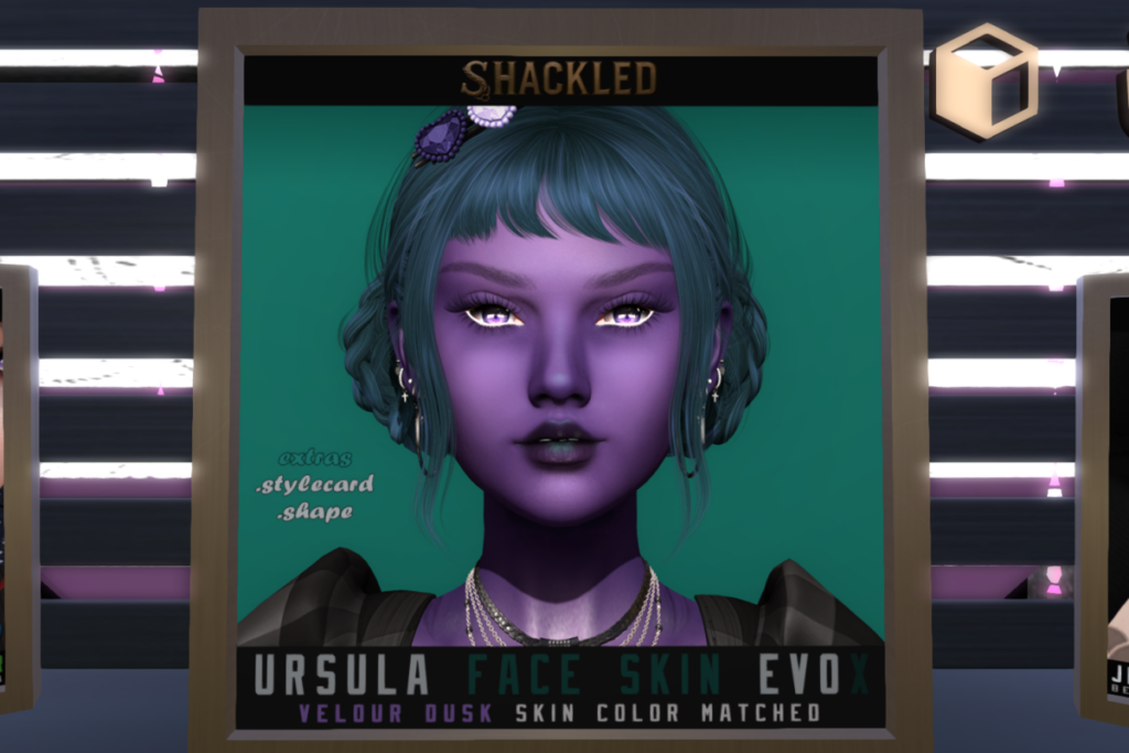 Ursula Face Skin - EvoX/Velour, L$99