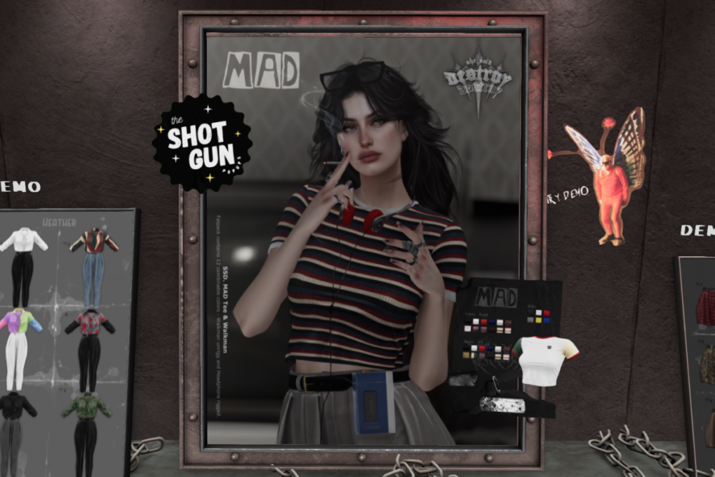 Mad Tee &amp; Walkman - Legacy/Reborn/+mods, L$413