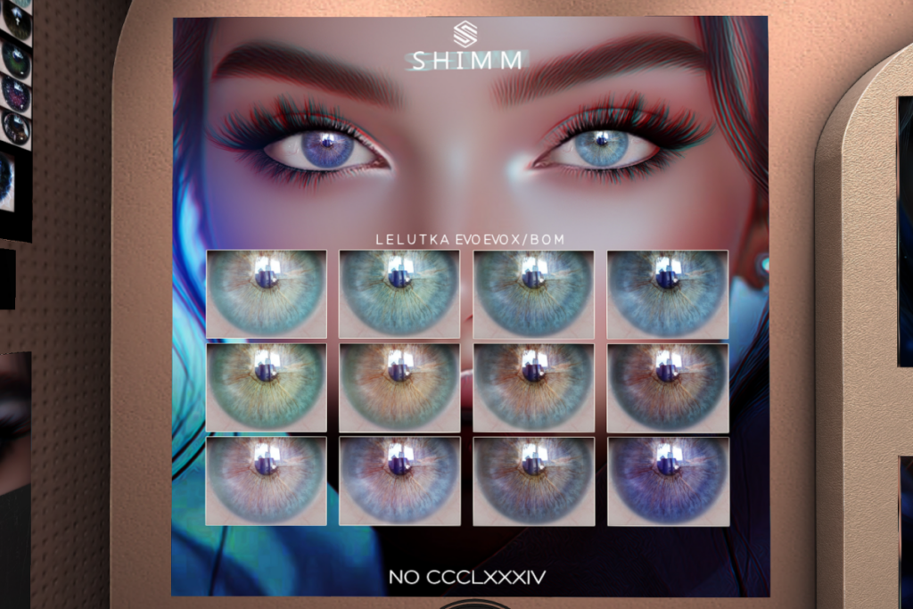 No CCCLXXXIV Eyes - BOM/Evo/EvoX, L$288