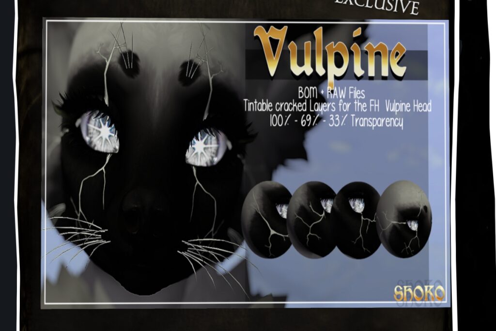 Shattered Soul Tattoo - FH Vulpine, L$199