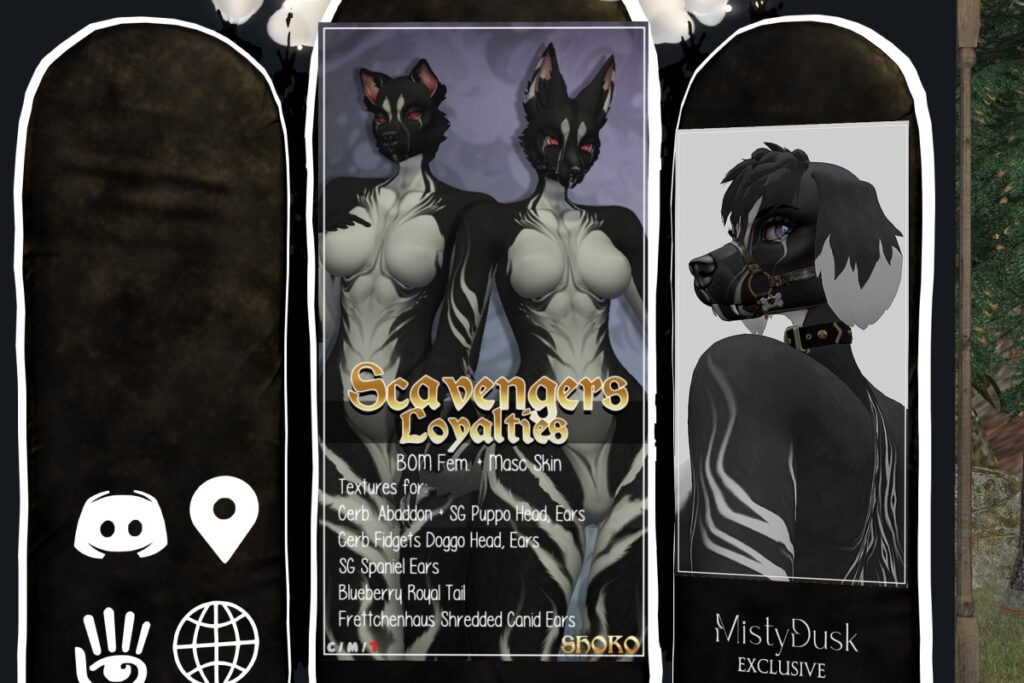Scavengers Loyalties Mod Kit - Cerberus Abbadon/Cerberus Fidgets/SG Puppo, L$499