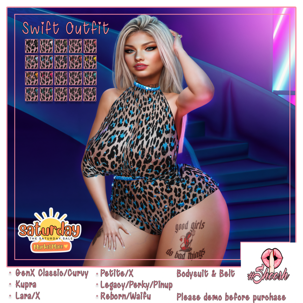 Swift Outfit - GenX/Inithium/Legacy/Maitreya/Reborn/+mods	&lt;a href=&quot;https://tinyurl.com/mts36hmc&quot; target=&quot;_blank&quot;&gt;Marketplace Link&lt;/a&gt;