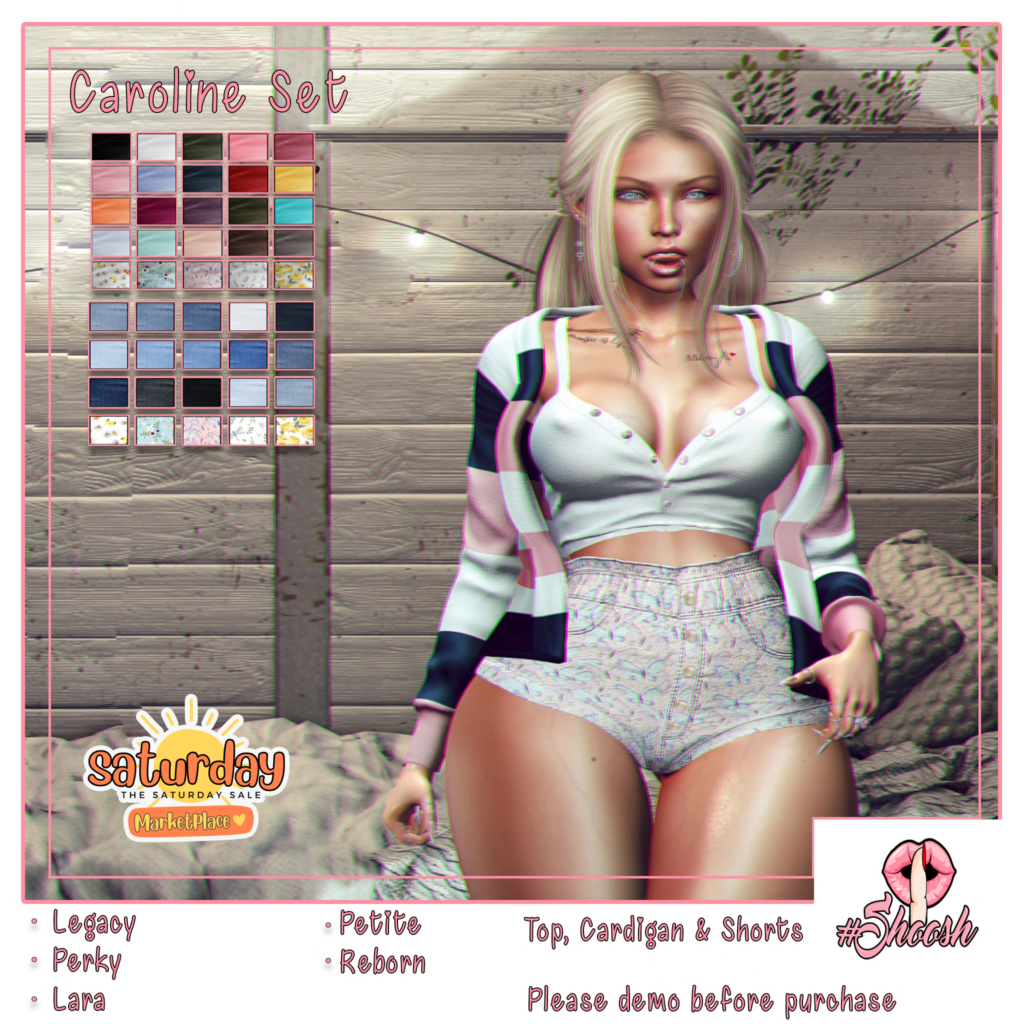 Caroline Set - Legacy/Maitreya/Reborn/+mods	&lt;a href=&quot;https://tinyurl.com/yeytrmyb&quot; target=&quot;_blank&quot;&gt;Marketplace Link&lt;/a&gt;