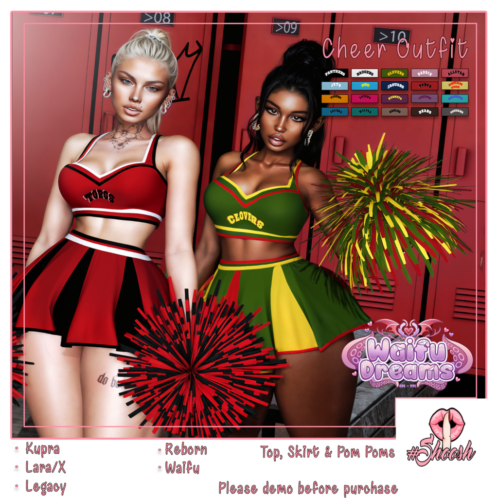 Cheer Outfit - Inithium/Legacy/MaitreyaX/Reborn/+mods