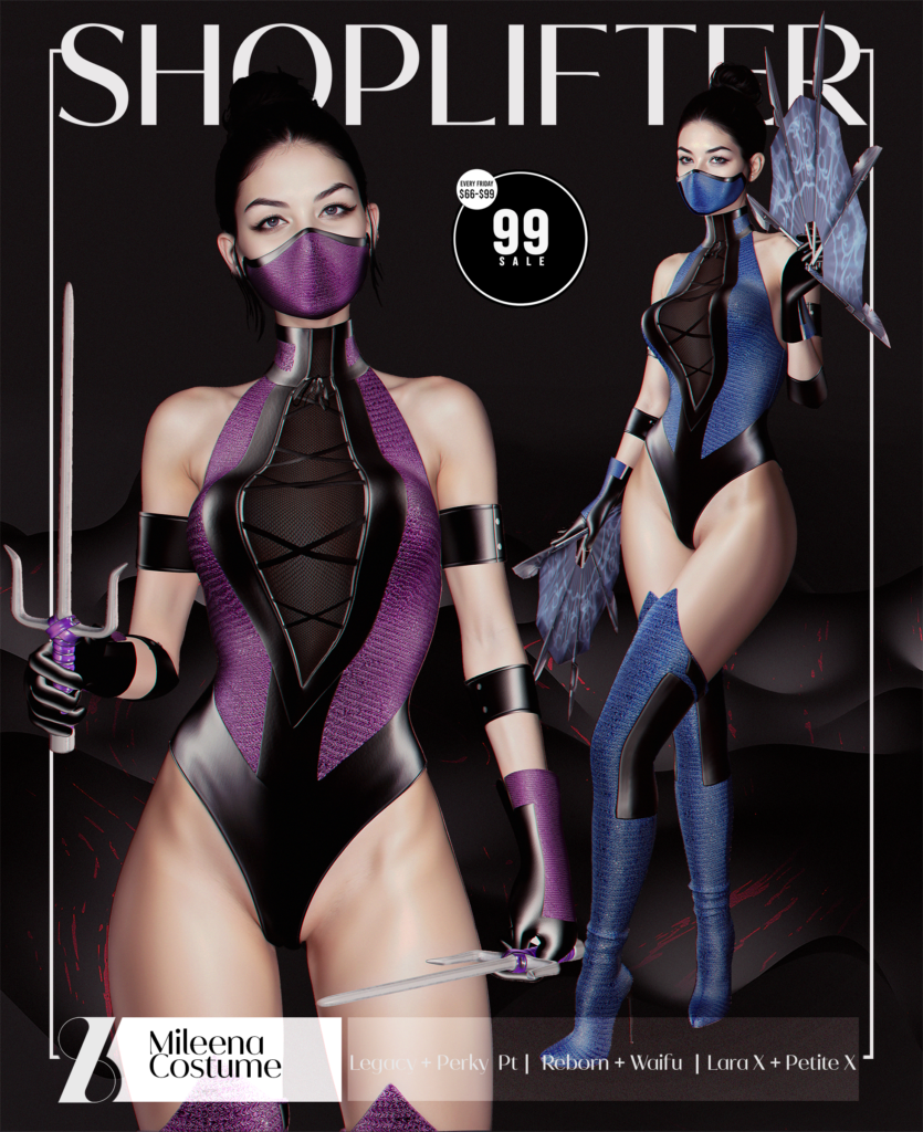 Mileena Costume - Legacy/MaitreyaX/Reborn/+mods	&lt;a href=&quot;http://maps.secondlife.com/secondlife/VELOUR/86/125/83&quot; target=&quot;_blank&quot;&gt;Teleport&lt;/a&gt;