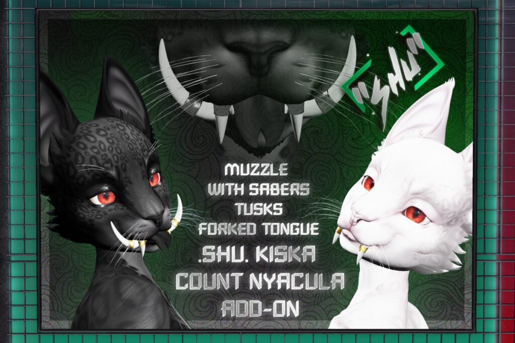 Count Nyacula Add-on - Shu Kiska, L$349
