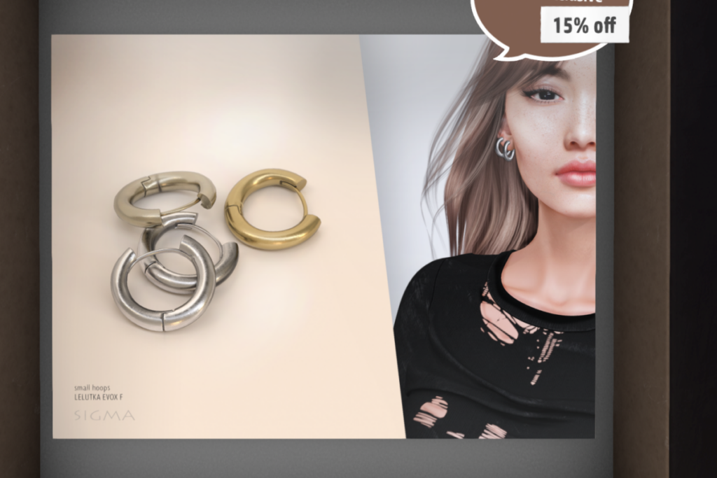 Small Hoops - EvoX, L$162