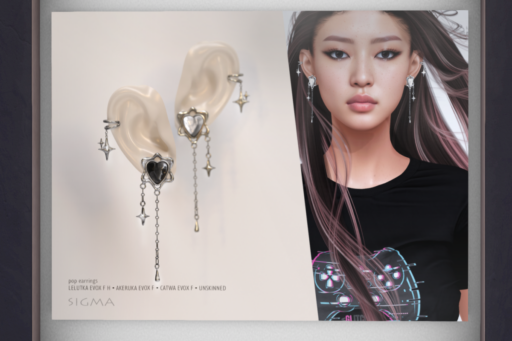 Pop Earrings - AK X/Catwa Evo X/Evo X/unrigged, L$320