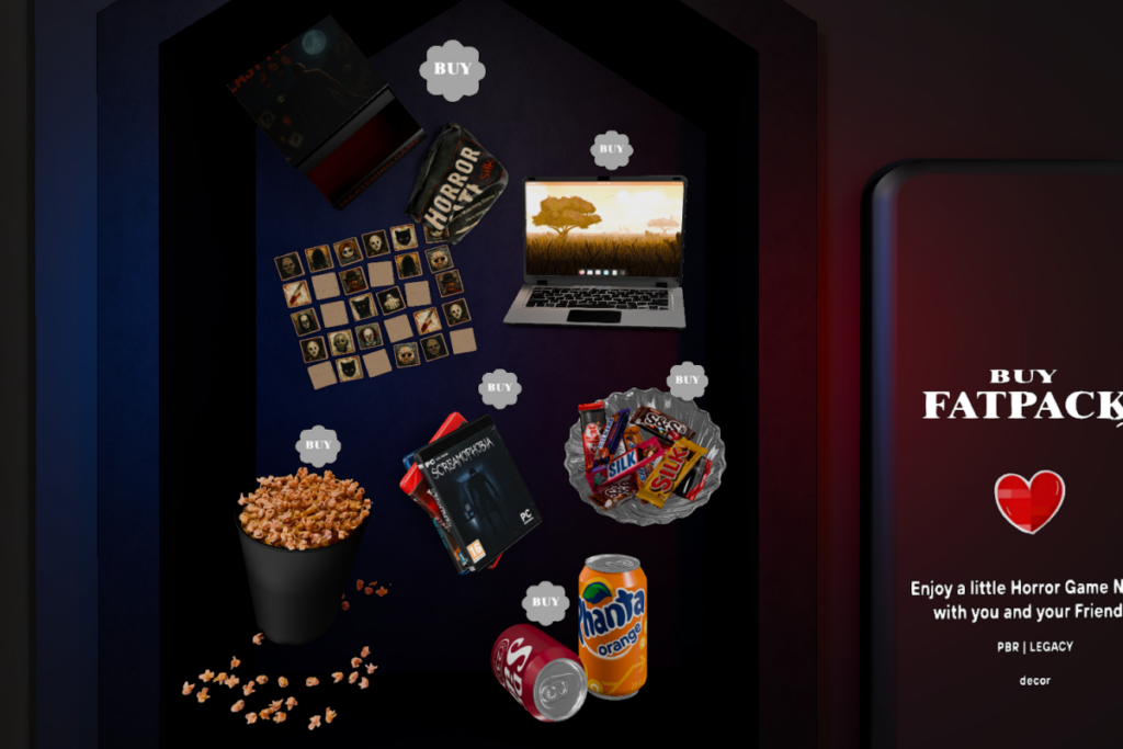 Horror Game Night, L$159-L$249 each/L$599 FP