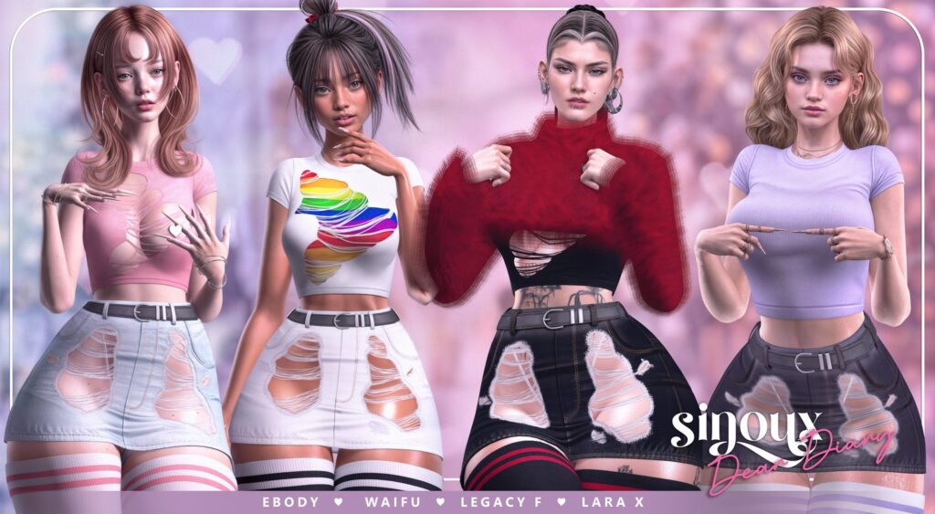 Dear Diary Set - Legacy/MaitreyaX/Reborn/+mods	&lt;a href=&quot;http://maps.secondlife.com/secondlife/Raphael/85/187/2006&quot; target=&quot;_blank&quot;&gt;Teleport&lt;/a&gt;
