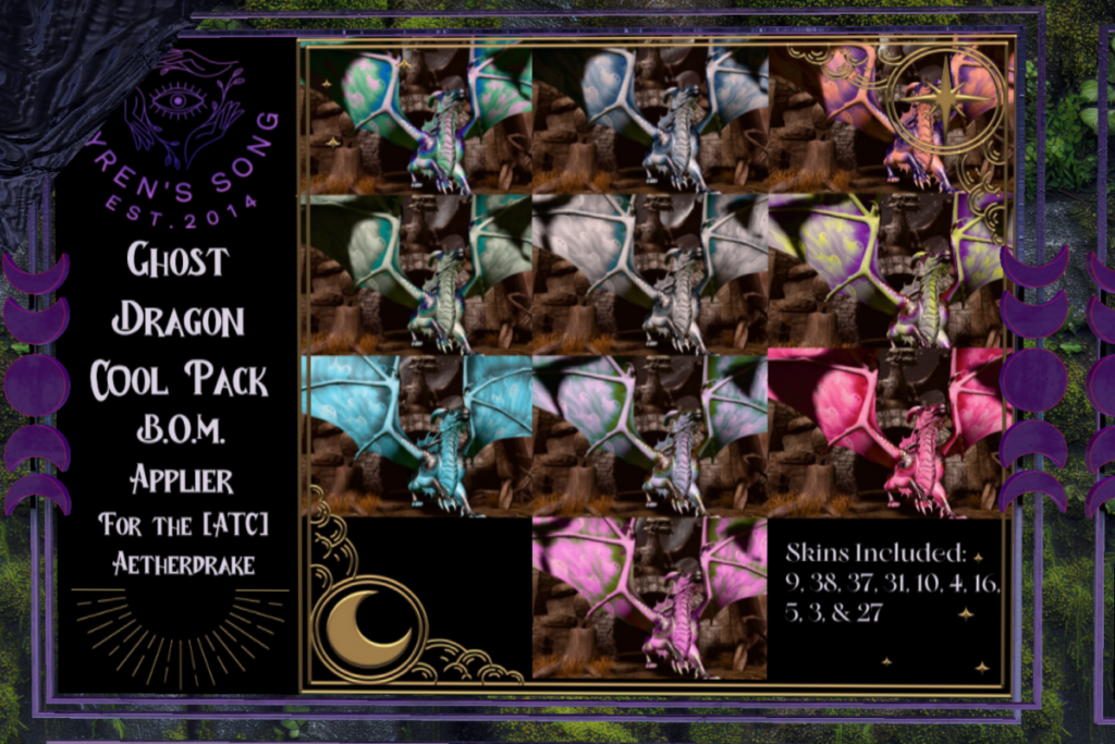 Ghost Dragon - BOM, L$850 each
