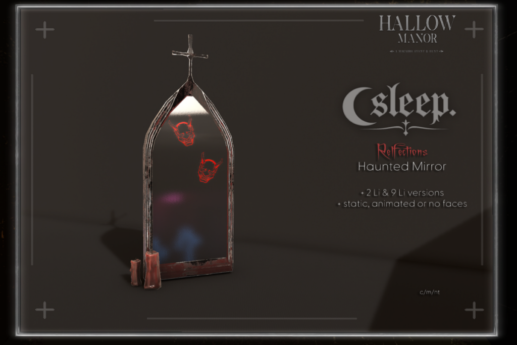 Reflections Haunted Mirror, L$150