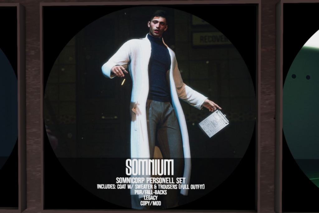 Somnicorp Personnel Set - Legacy, L$319-L$488 each