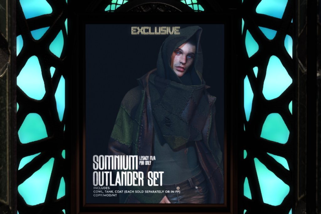 Outlander Tank, Cowl, &amp; Coat - Legacy/+mods, L$350 each/L$3500 FP