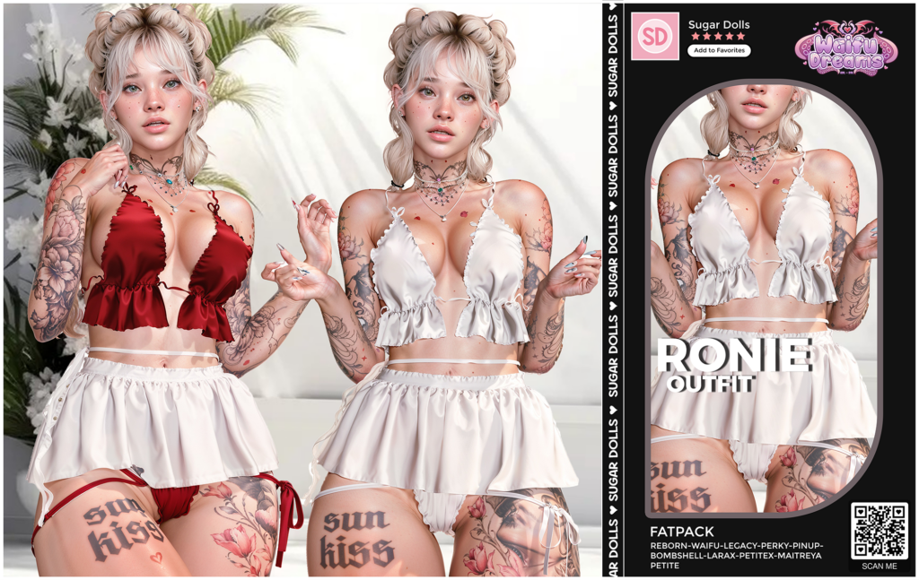 Ronie Outfit - Legacy/Maitreya/Reborn/+mods	&lt;a href=&quot;http://maps.secondlife.com/secondlife/Woodland%20Realm/195/194/23&quot; target=&quot;_blank&quot;&gt;Teleport&lt;/a&gt;
