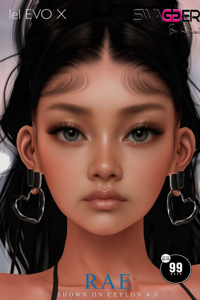 Rae Skin - EvoX	&lt;a href=&quot;http://maps.secondlife.com/secondlife/CandyBar/222/25/2851&quot; target=&quot;_blank&quot;&gt;Teleport&lt;/a&gt;