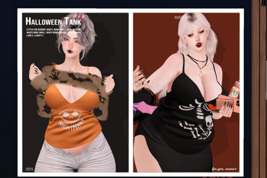 Halloween Tank - Legacy/MaitreyaX/Persephone/Reborn/+mods, L$99