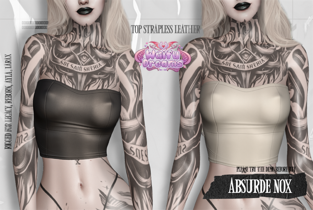 Top Strapless - Ayla/Legacy/MaitreyaX/Reborn