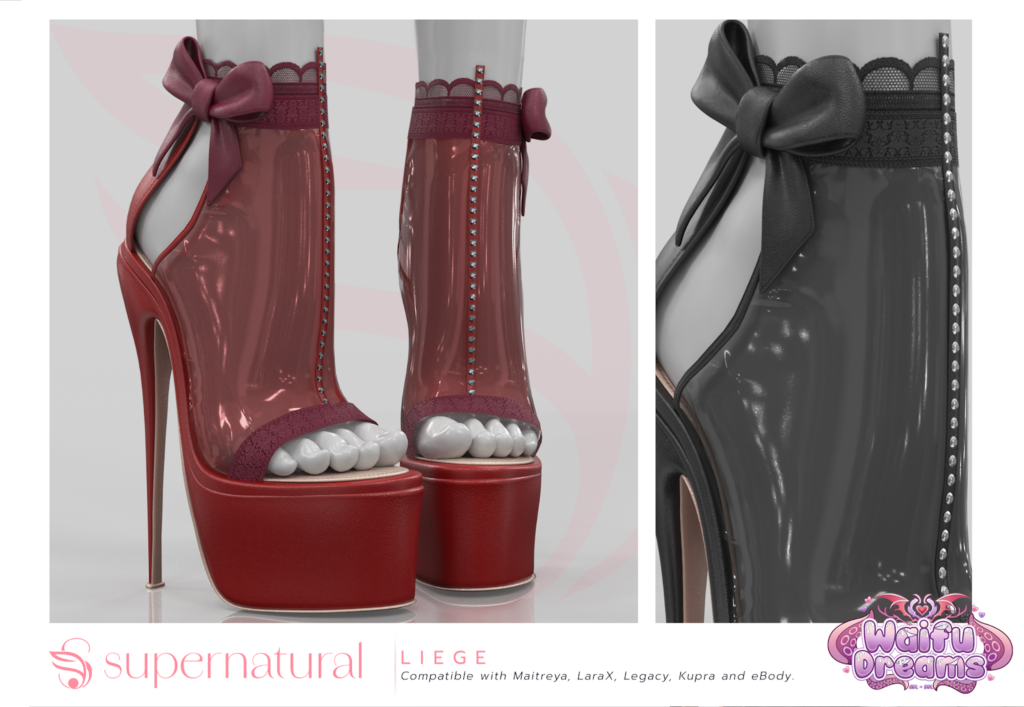 Liege Ankle Boots - Inithium/Legacy/Maitreya/Reborn/+mods