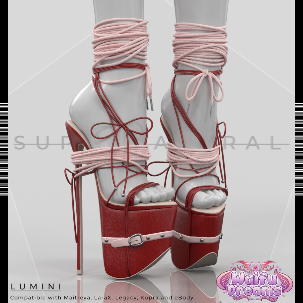 Lumini Heels - Inithium/Legacy/Maitreya/Reborn/+mods