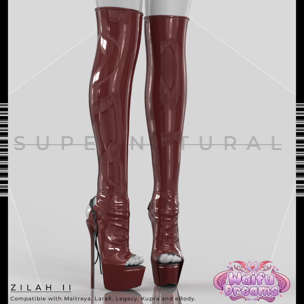 Zilah Boots II - Inithium/Legacy/Maitreya/Reborn/+mods