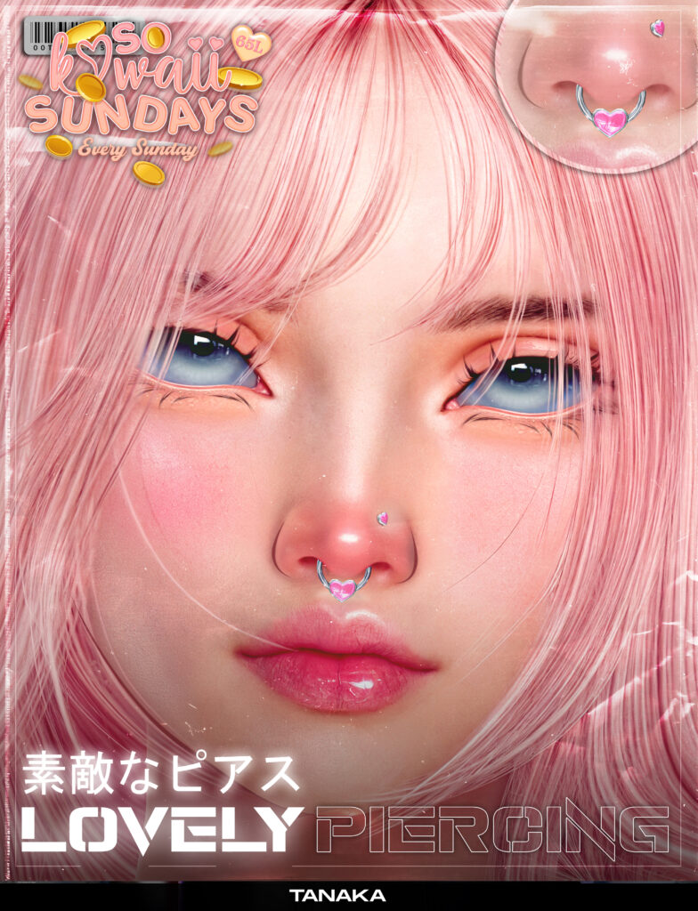 Lovely Piercing	&lt;a href=&quot;http://maps.secondlife.com/secondlife/TOKYO%20ZERO/225/46/3305&quot; target=&quot;_blank&quot;&gt;Teleport&lt;/a&gt;