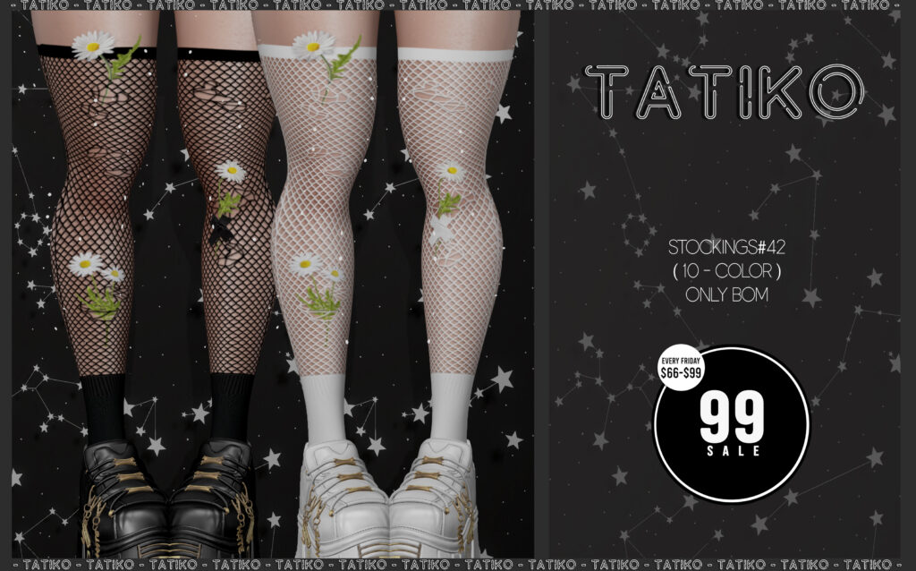 Stockings #42 - BOM	&lt;a href=&quot;http://maps.secondlife.com/secondlife/Zelopian/164/117/1739&quot; target=&quot;_blank&quot;&gt;Teleport&lt;/a&gt;