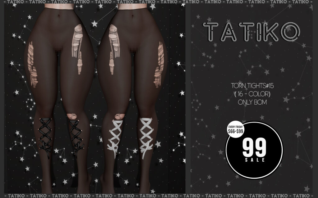 Torn Tights #15 - BOM	&lt;a href=&quot;http://maps.secondlife.com/secondlife/Zelopian/164/117/1738&quot; target=&quot;_blank&quot;&gt;Teleport&lt;/a&gt;