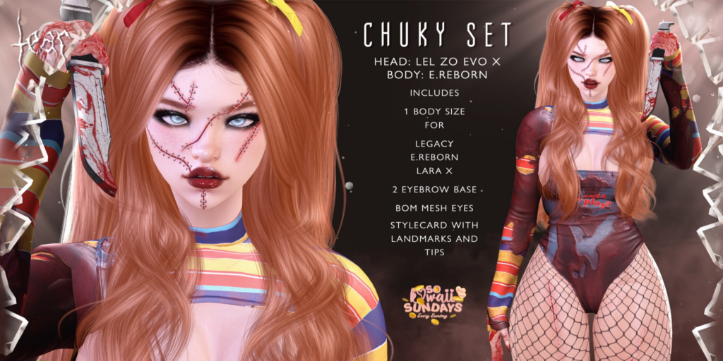 Chuky Set - EvoX/Legacy/MaitreyaX/Reborn	&lt;a href=&quot;http://maps.secondlife.com/secondlife/Hashira/150/190/3&quot; target=&quot;_blank&quot;&gt;Teleport&lt;/a&gt;
