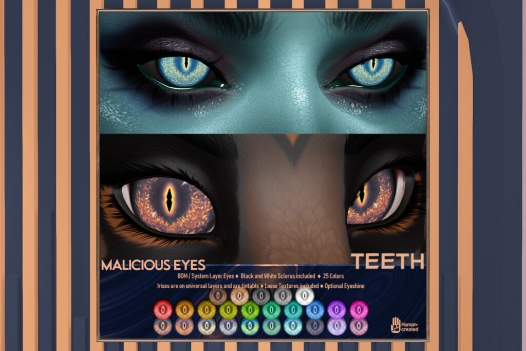 Malicious Eyes - BOM, L$350 FP
