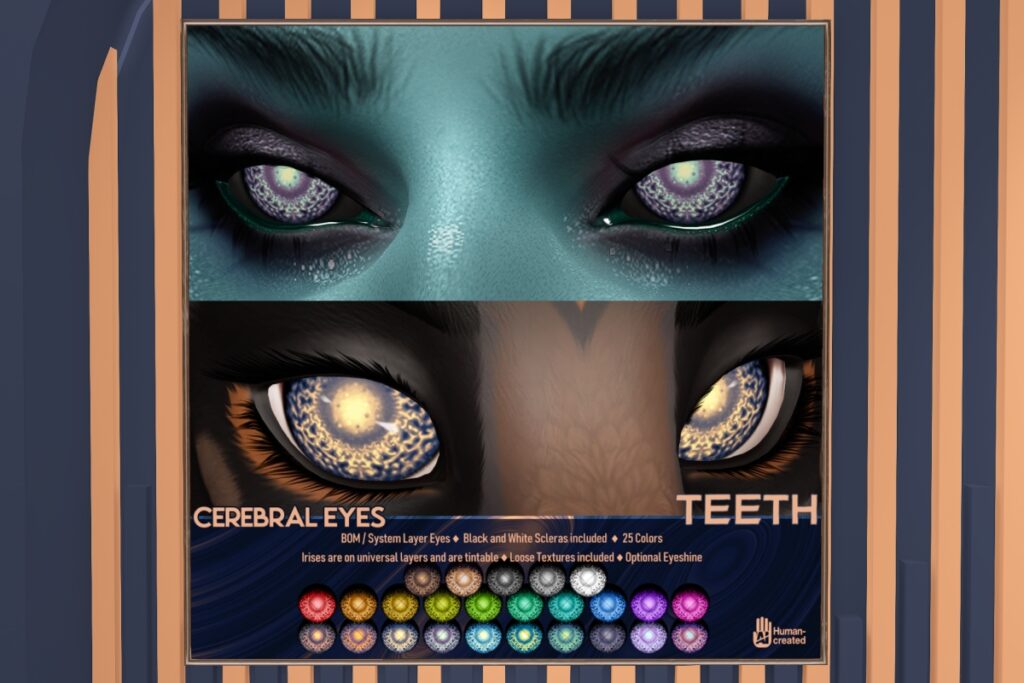 Cerebral Eyes - BOM, L$350 FP