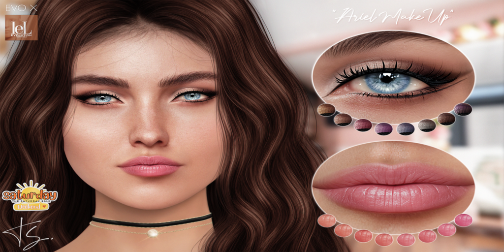 Ariel Make Up - Evo/EvoX	&lt;a href=&quot;http://maps.secondlife.com/secondlife/Angel%20Dreams/218/222/812&quot; target=&quot;_blank&quot;&gt;Teleport&lt;/a&gt;