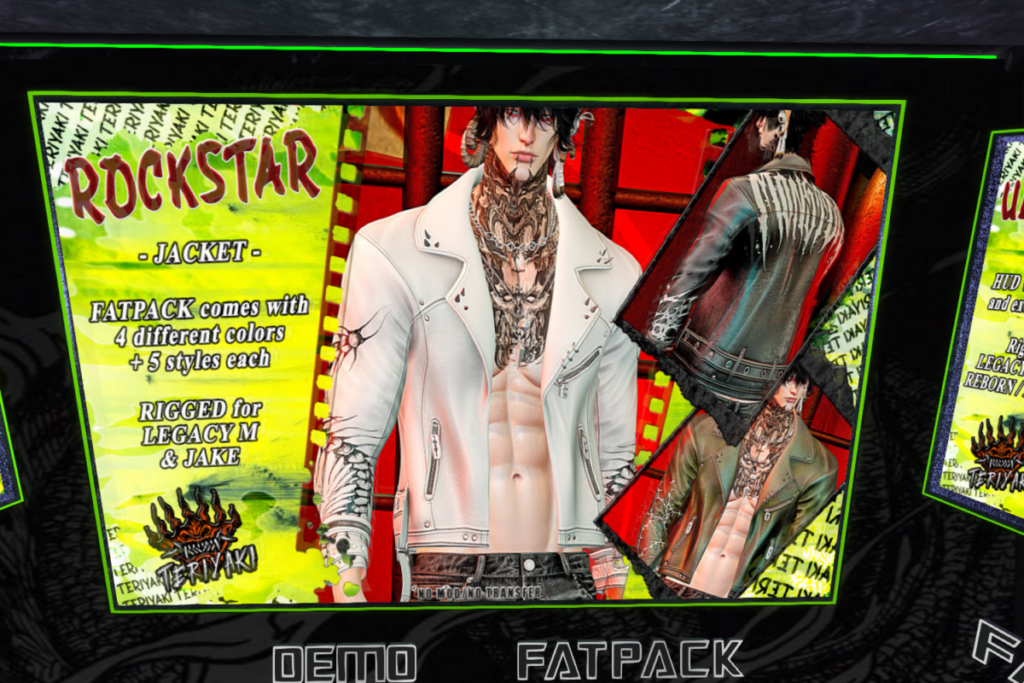 Rockstar Jacket - Jake/Legacy, L$399