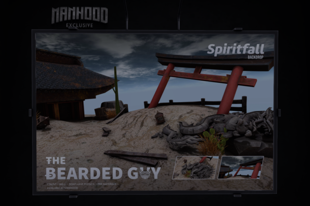 Spiritfall Backdrop, L$299