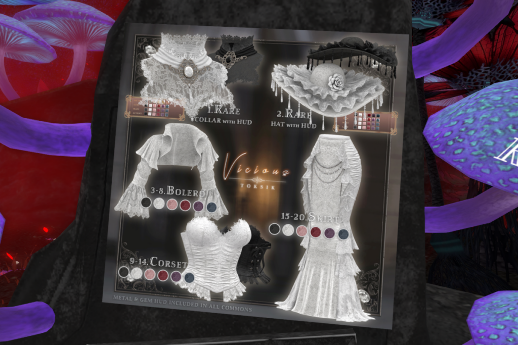 Vicious Set - Legacy/MaitreyaX/Reborn/+mods, L$75 per play/L$4000 FP